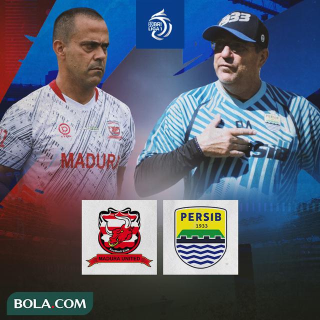 BRI Liga 1 - Duel Pelatih - Madura United Vs Persib Bandung