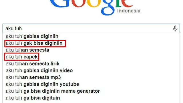6 Kata Kunci Pencarian di Google Ini Nyeleneh,