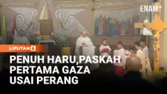 Umat Kristen di Gaza akhirnya bisa merayakan Paskah setelah gencatan senjata menghentikan konflik berkepanjangan. Suasana haru dan penuh harapan terasa dalam misa di Gereja Holy Family.