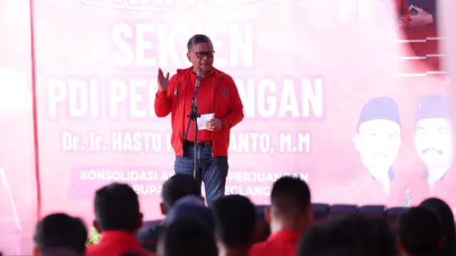 Sekjen PDIP Hasto Kristiyanto