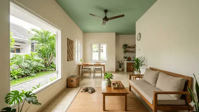 Warna Cat Plafon untuk Rumah Kecil agar Terlihat Luas