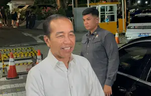 Jokowi Mulai Safari Politik 3 Hari di Lampung, Didampingi Kaesang