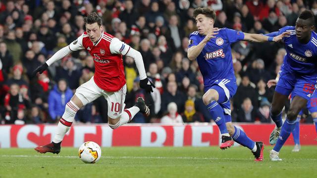 Olympiakos Depak Arsenal dari Liga Europa