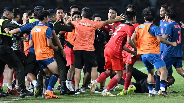 Timnas Indonesia U-22 vs Thailand di Final Sepak Bola SEA Games 2023