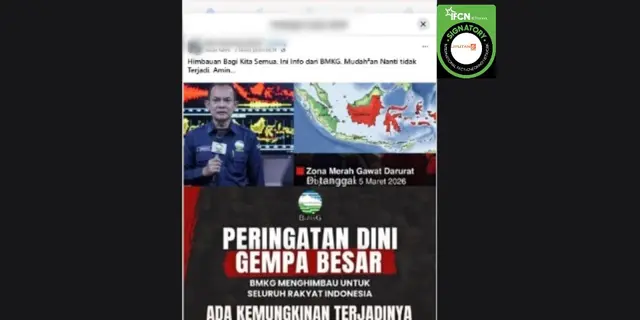 Deretan Hoaks Seputar Gempa yang Beredar di Media Sosial, Cek Faktanya