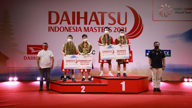 Kevin Sanjaya Sukamuljo/Marcus Fernaldi Gideon - Indonesia Masters 2021 - 21 November
