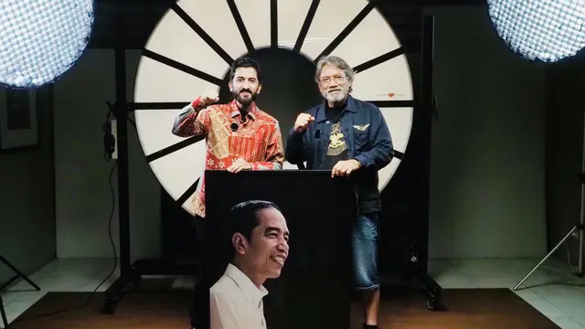 Atta Ul Karim dan Darwis Triadi. (Foto: Dok. Koleksi Pribadi Atta Ul Karim)