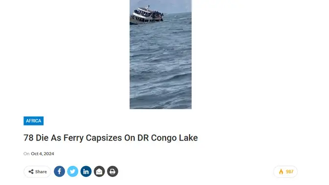 <p>Penelusuran klaim video kapal ferry penyeberangan Banyuwangi-Bali tenggelam</p>