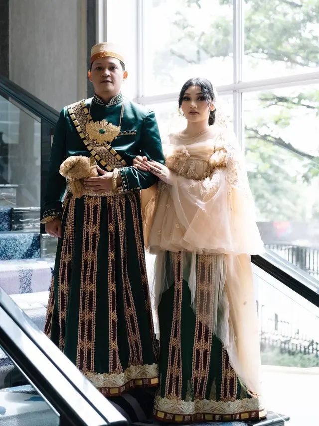 Adik Indah Permatasari, Sinta Mutiara Bella menikah dengan Aslan Andy (Foto: Instagram sintamutiarabell)