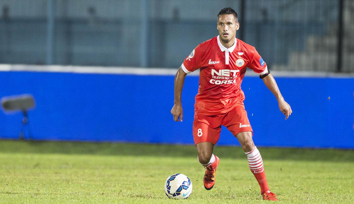 Pemain kelahiran Belanda 31 tahun yang lalu itu berhasil menjadi jenderal lini tengah Macan Kemayoran di Piala Jenderal Sudirman. (Bola.com/Vitalis Yogi Trisna)