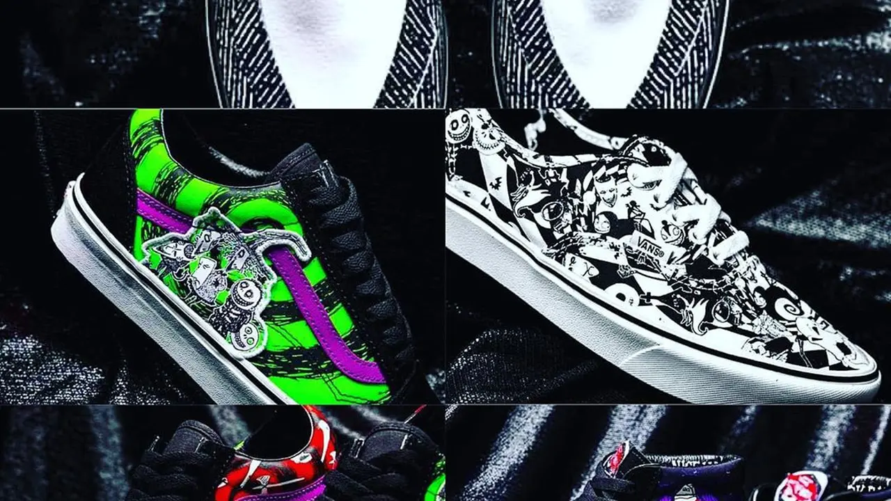 Sambut Halloween, Vans Lansir Koleksi Sneakers Menyeramkan