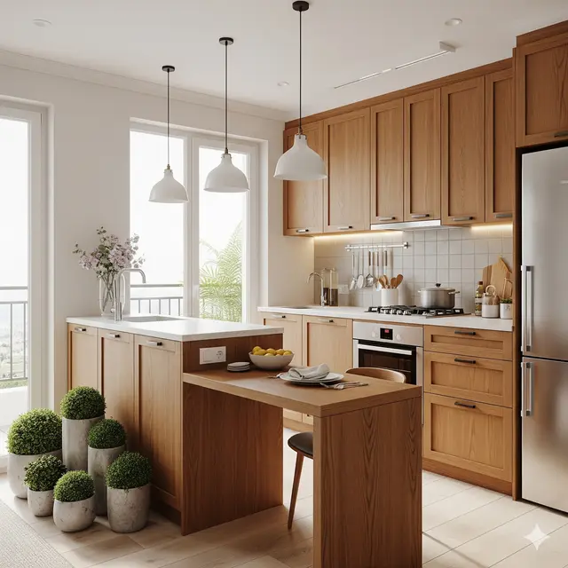 Inspirasi Dapur Minimalis untuk Rumah Tipe 36 Minim Perabot. Gemini