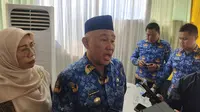 Wali Kota Depok, Mohammad Idris usai meresmikan Gedung Manajemen RSUD Khidmat Sehat Afiat Depok. (Liputan6.com/Dicky Agung Prihanto)