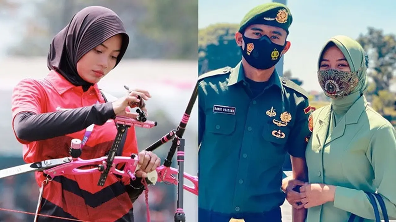 6 Potret Diananda Choirunisa, Istri TNI yang Jadi Atlet Panahan Olimpiade Tokyo
