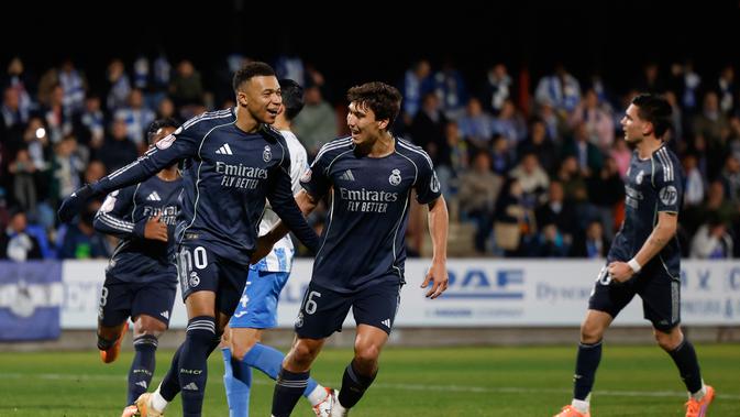 Talavera vs Madrid: Kylian Mbappe Borong Dua Gol, Los Blancos ke 16 Besar Copa del Rey