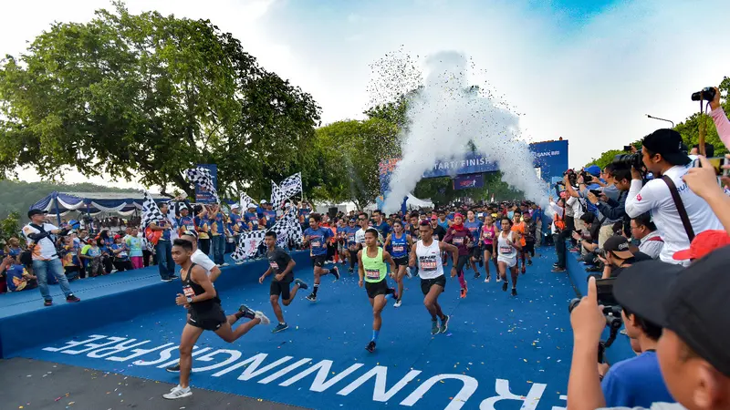 Keren! BRILian Run Surabaya Series Sukses Menyedot 10.000 Runners