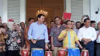 Ahok buka wisata Balaikota DKI Jakarta. (Liputan6.com/Luqman Rimadi)