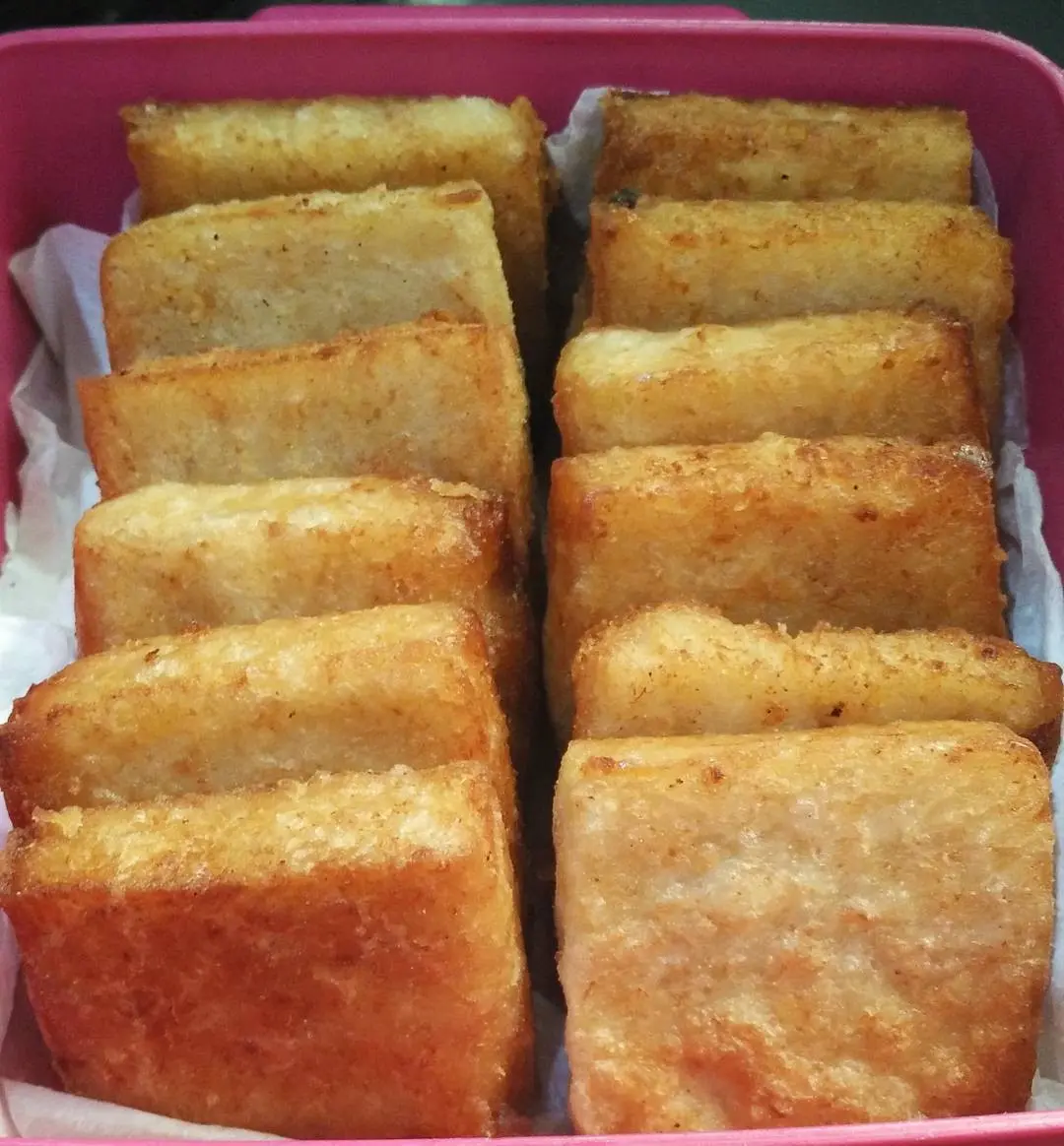 Carrot cake, kuliner Singapura. (Sumber Foto: herni_chin/Instagram)