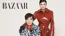 Dia mengunggah pemotretan tersebut melalui konten Reels di Instagram-nya dan TikTok, Sabtu 11 September 2021. (dok.Harper\'s BAZAAR/rsp)