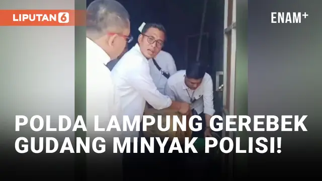 VIDEO: Viral! Penemuan Gudang Minyak Mentah Milik Oknum Polisi