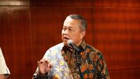 Konferensi pers Gubernur BI Perry Warjiyo, Menteri PKP Maruarar Sirait, Menteri BUMN Erick Thohir, Ketua Komisi XI DPR RI Misbakhun, dan Pandu Sjahrir, Selasa (11/2/2025). (Foto: Bank Indonesia)