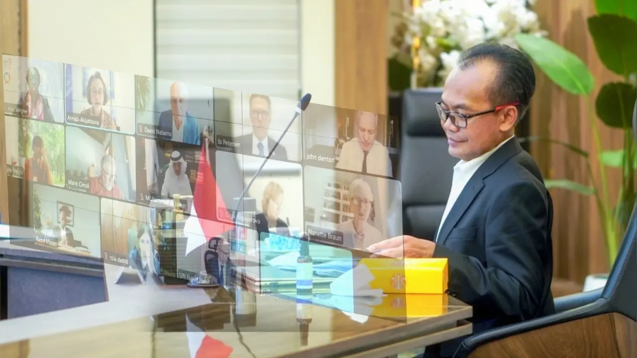 Sekretaris kementerian Koordinator Bidang Perekonomian, Susiwijono Moegiarso