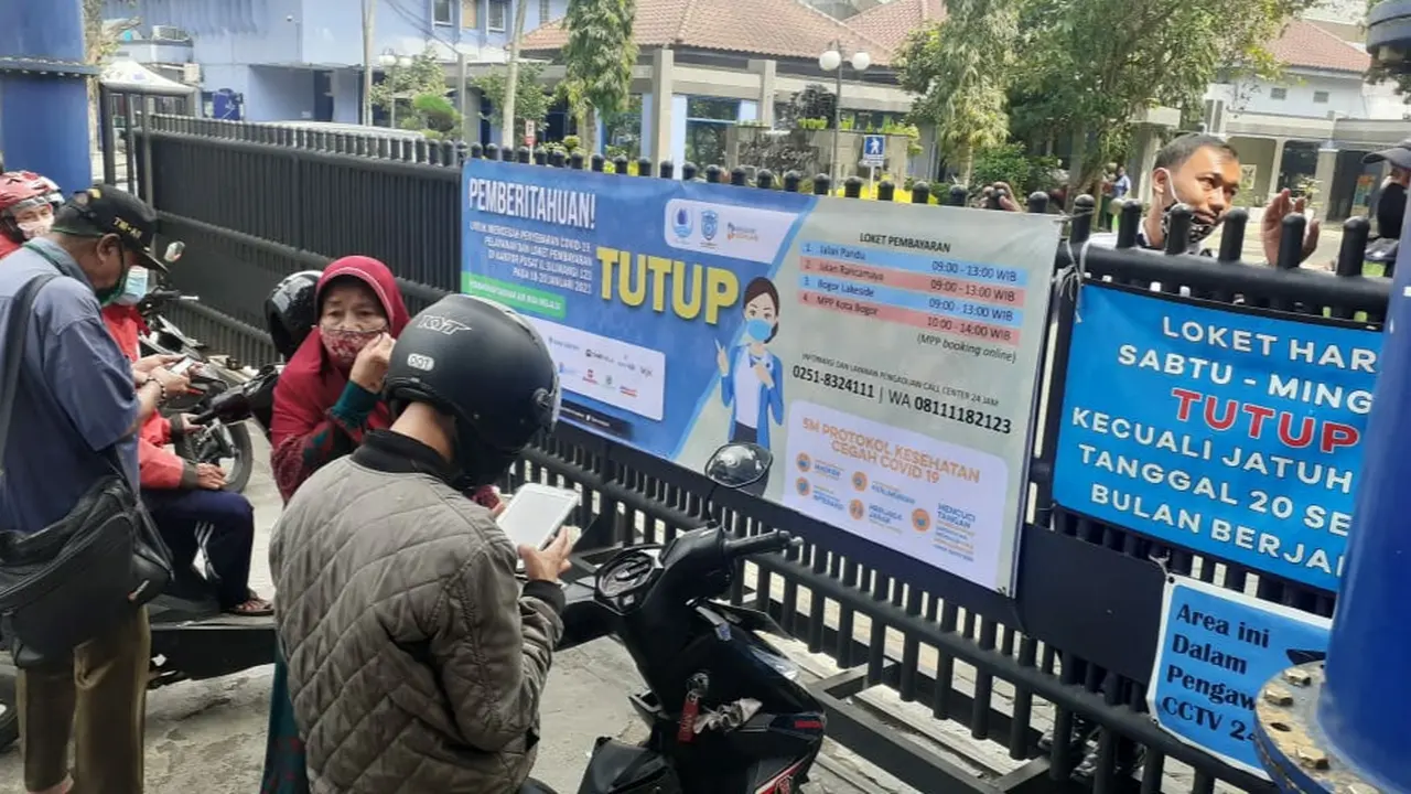 PDAM Kota Bogor Tutup