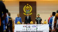 KPK menggelar Rapat Koordinasi di Makassar, Sulsel.