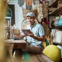 Ilustrasi pelaku UMKM. (Shutterstock)