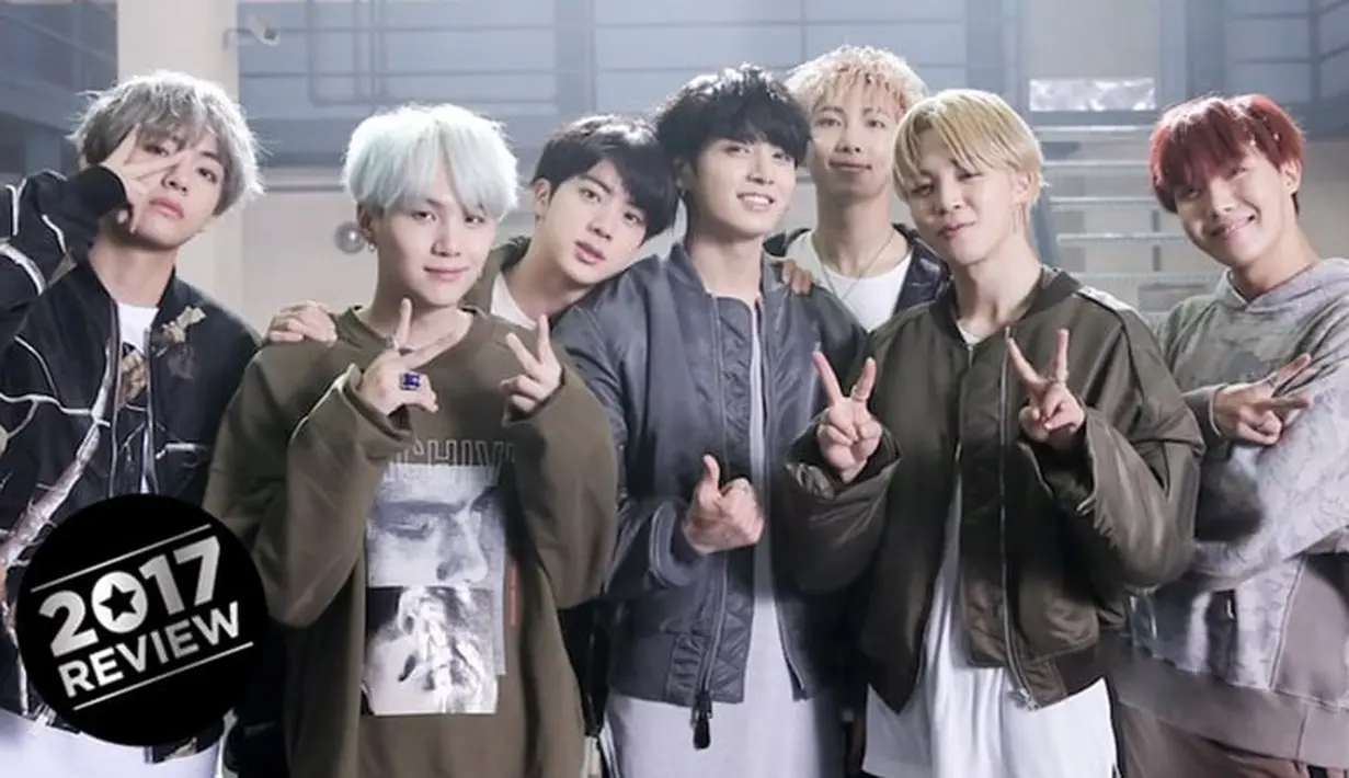 Menurut Forbes, pada 2016 BTS mulai meraih popularitas secara international. Album kedua mereka yang berjudul Wings berhasil memecahkan debut album Korea tertinggi di Amerika Serikat. (Foto: Soompi.com)