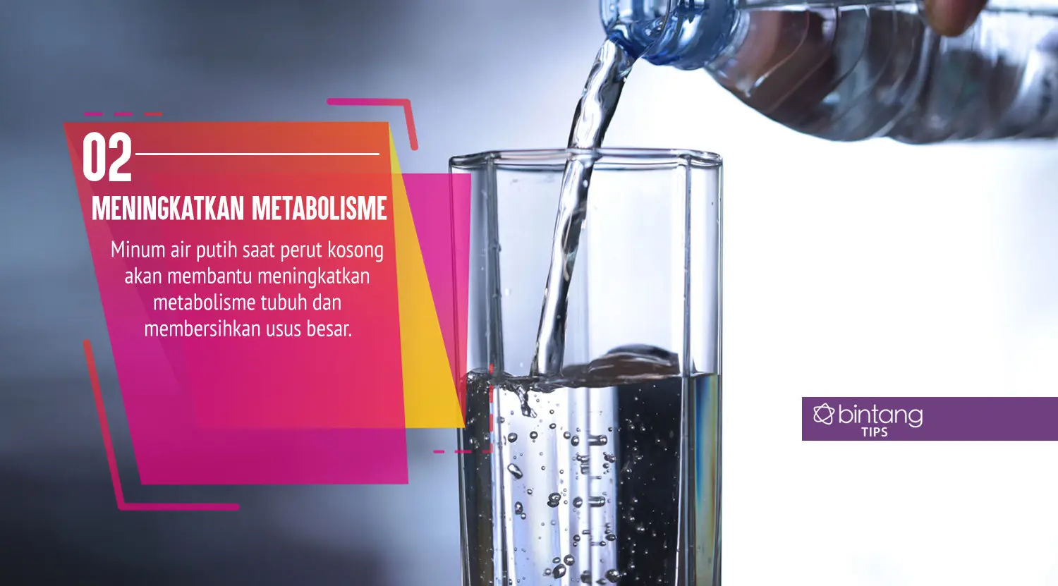 Ini manfaat yang kamu dapat kalau minum air putih setelah bangun tidur. (Foto: Deki Prayoga, Digital Imaging: Nurman Abdul Hakim/Bintang.com)