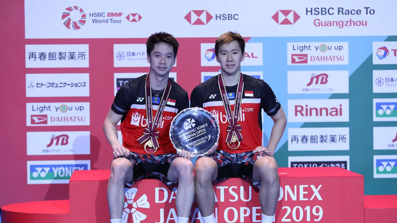 Kevin Sanjaya Sukamuljo/Marcus Fernaldi Gideon, Jepang Terbuka 2019