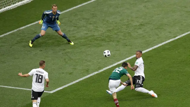 Jerman Kalah Tipis dari Meksiko 0-1