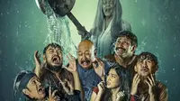 Film Kang Solah From Kang Mak X Nenek Gayung diperkuat akting Rigen Rakelna, Indro Warkop, Tora Sudiro, Indra Jegel, Andre Taulany, hingga Praz Teguh. (Foto: Dok. Falcon Pictures)
