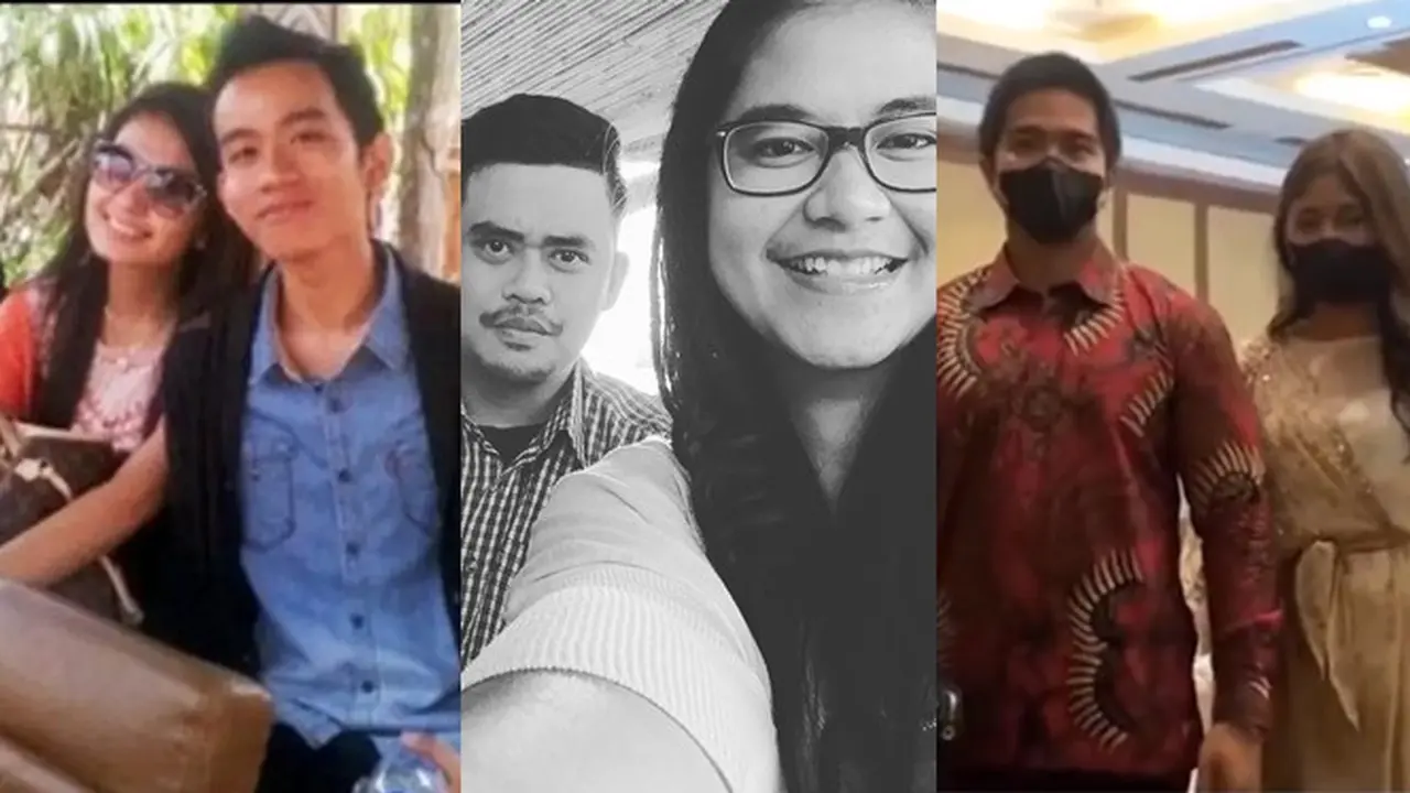 6 Potret Masa Pacaran Gibran-Selvi, Kahiyang-Bobby, dan Kaesang-Erina