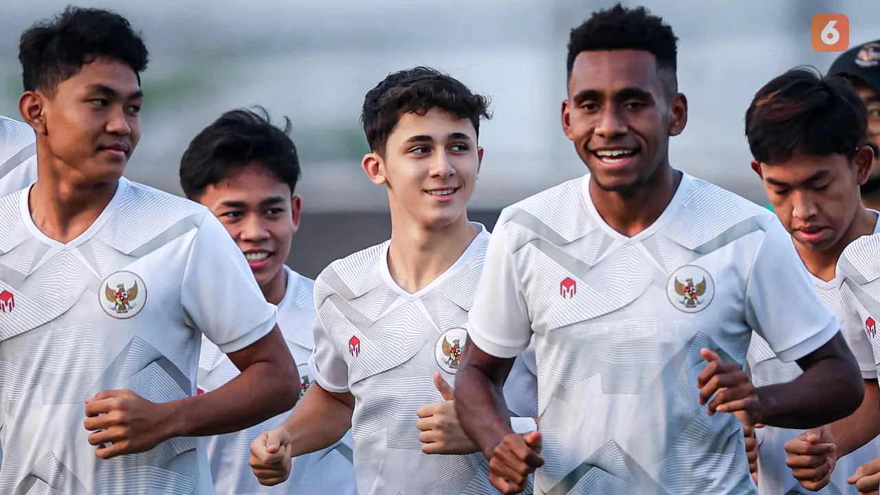 Timnas Indonesia U-17 - Official Training Jelang Laga Kedua Grup A Piala Dunia U-17 2023 Menghadapi Panama