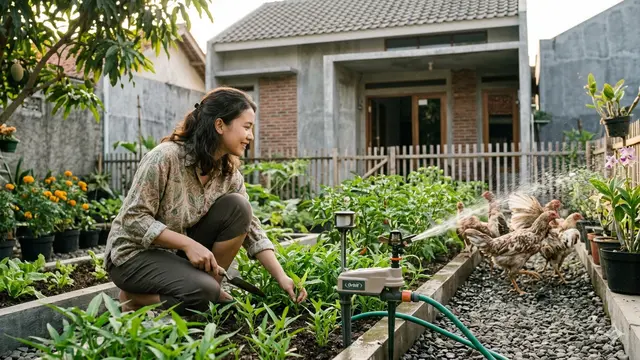 Cara Mencegah Ayam Tetangga Merusak Tanaman Pekarangan