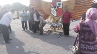 Bulan Pancasila di Yogyakarta menjadi ajang menanamkan nilai-nilai Pancasila kepada generasi milenial.