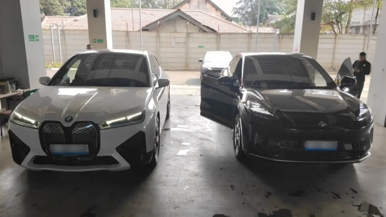 Penampakan 4 Mobil Sitaan KPK di Kasus Korupsi Dana Bencana BNPB