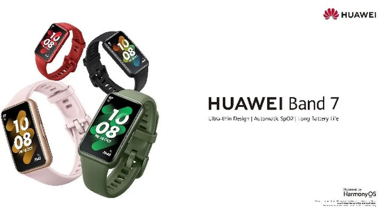 Huawei Indonesia Luncurkan Smartband Huawei Band 7 Untuk Dukung Gaya Hidup Sehat dengan Tetap Tampil Bergaya