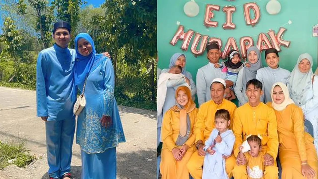 Rayakan Lebaran, Ini 7 Potret Jirayut Saat Pulang Kampung di Thailand