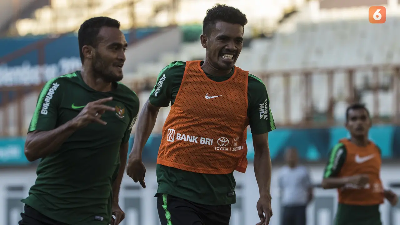 Latihan Timnas Indonesia