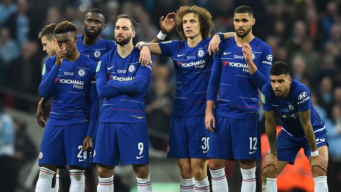 Chelsea akan melakoni Derby London di pekan ke-28 (AFP/Glyn Kirk)