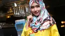 Izzah kini berkesempatan menceritakan awal keterlibatannya di film Ketika Mas Gagah Pergi, di mana novel karya Helvy Tiana Rosa dengan judul yang sama sudah memiliki banyak penggemar. (Andy Masela/Bintang.com)