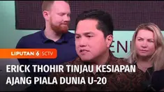 FIFA akan mengaudit ulang kesiapan seluruh stadion yang akan digunakan pada ajang Piala Dunia U-20. JIka keenam stadion dinyatakan tidak siap, maka FIFA bisa membatalkan penggunaan stadion tersebut. Ketum PSSI Erick Thohir lakukan peninjauan.