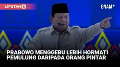 Presiden Prabowo Subianto meresmikan 166 Sekolah Rakyat di 34 Provinsi, di Banjarbaru, Kalimantan Selasa, Senin (12/1). Dalam pidatonya Prabowo meminta kepada seluruh anak-anak Sekolah Rakyat, tidak malu jika memiliki orang tua seorang pemulung, peta...