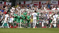 IMBANG - Timnas Inggris hanya mampu meraih hasil imbang tanpa gol di laga persahabatan melawan Republik Irlandia. (Reuters / Lee Smith)