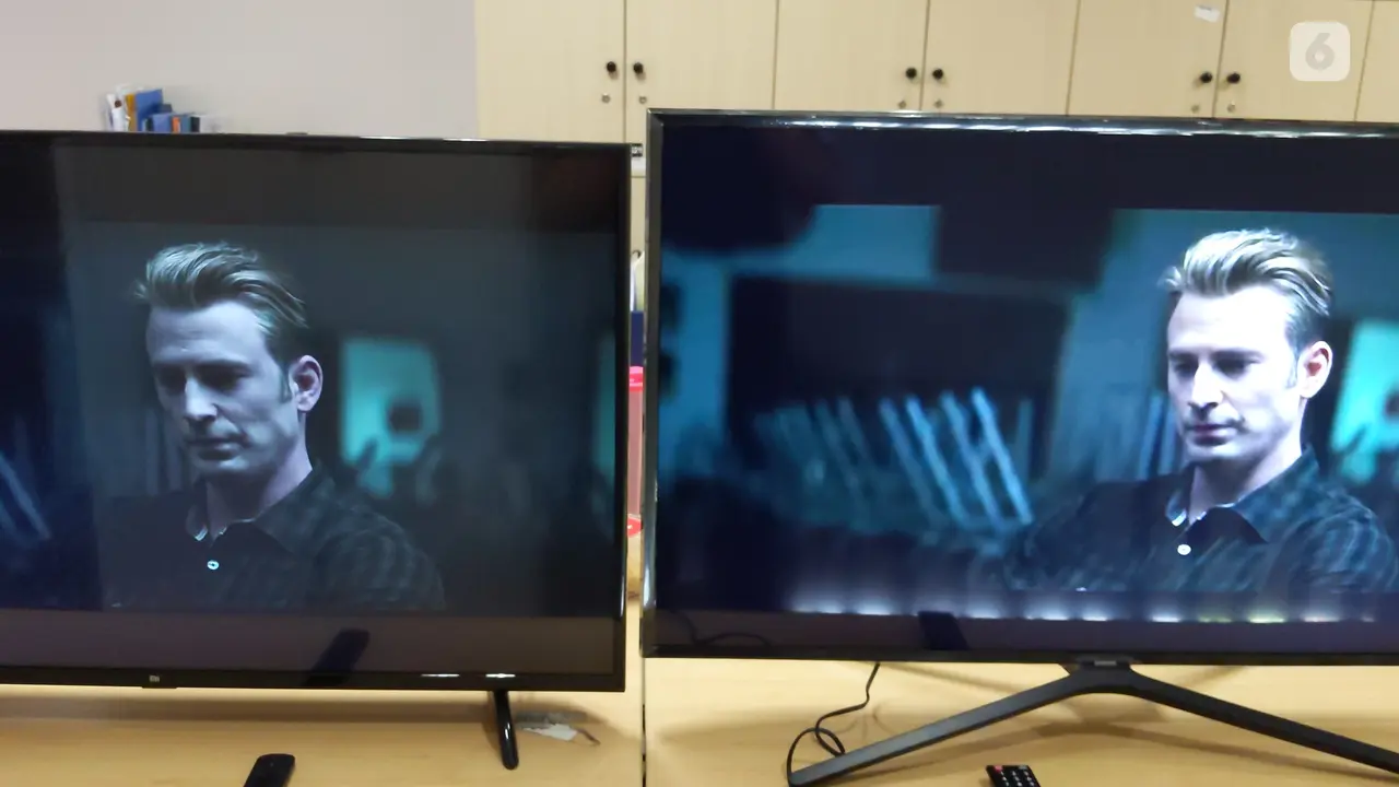 Samsung Smart TV N5500. (Liputan6.com/ Yuslianson)