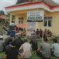 Demonstrasi masyarakat Desa Senama Nenek di Kabupaten Kampar menuntut pertanggungjawaban penjualan tanah ulayat. (Liputan6.com/M Syukur)