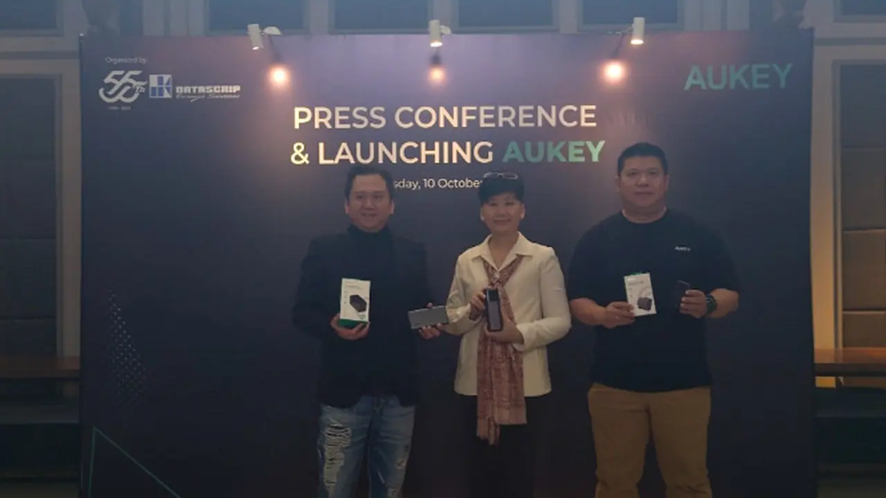 Kerjasama Aukey dan PT Datascrip